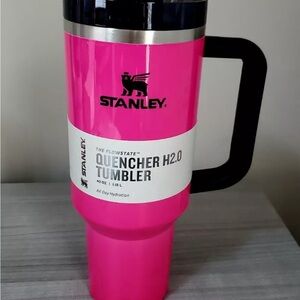 Neon Pink 40oz Stanley Tumbler